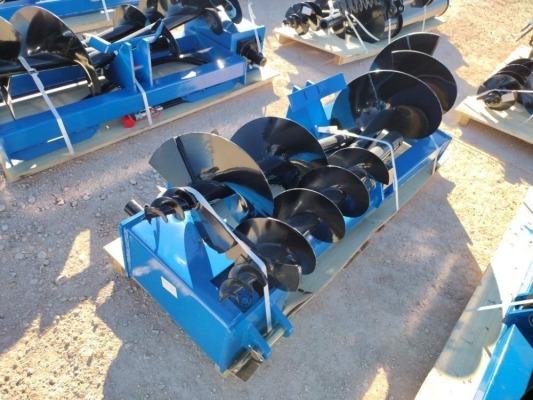 Unused Skid Steer Auger Set