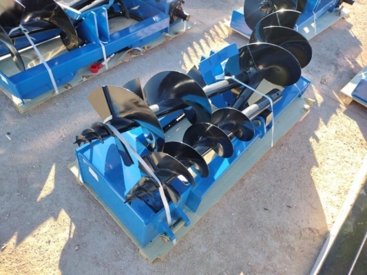 Unused Skid Steer Auger Set