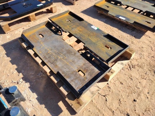 (2) Unused Formed Skid Steer Frames