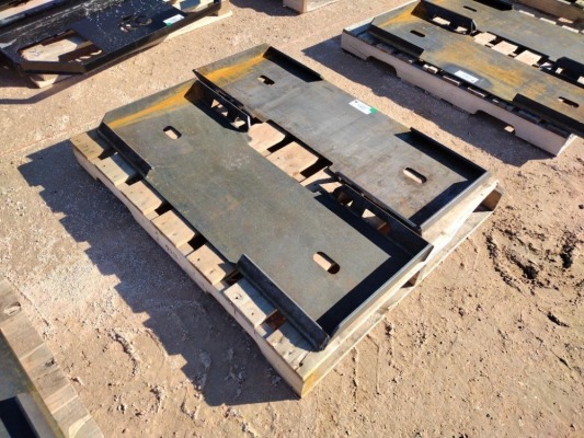 (2) Unused Formed Skid Steer Frames