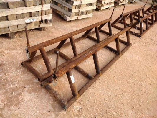 Set of 8Ft Pipe Racks