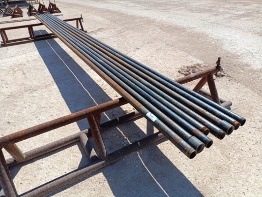 (8) Joints of 2 1/4'' Pipe 25Ft Long