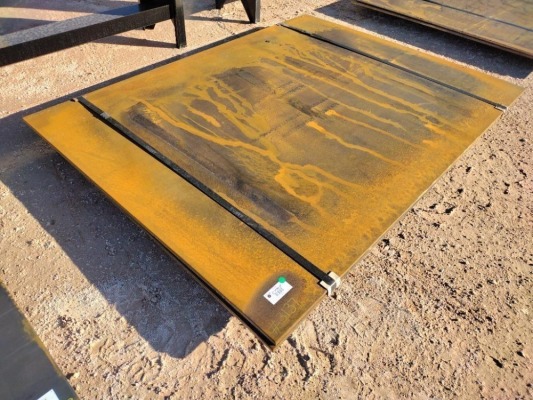 (2) 3/4'' Thick Steel Plates/Road Plates 60'' X 96''