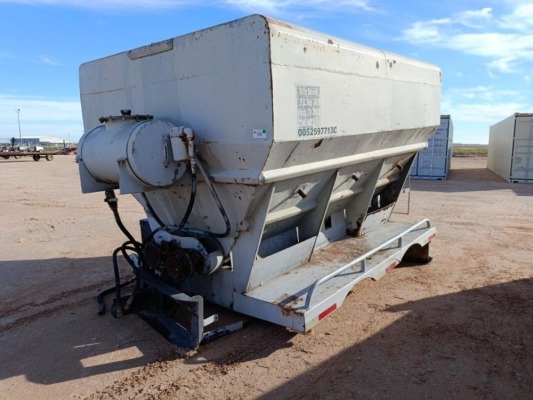 Dry Cement Box Bed w/Augers