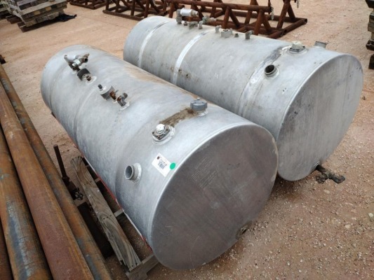 (2) 185 Gallon Truck Fuel Tanks