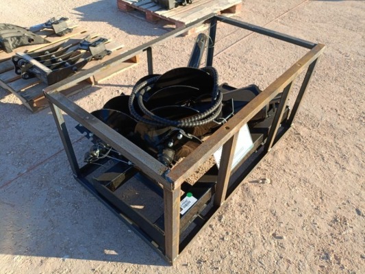 Unused Mower King SSECAG-Y Heavy Duty Skid Steer Auger Set