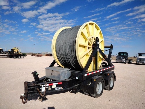 2011 ZBM Condux Hydraulic Reel Winder Trailer