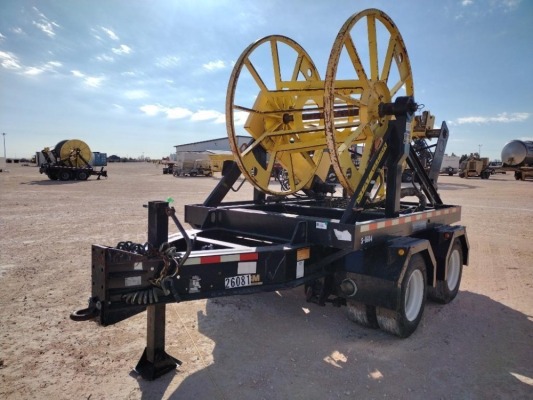 2012 ZBM Condux Hydraulic Reel Winder Trailer