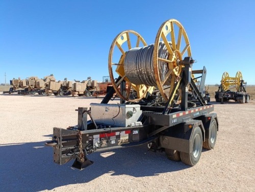 2011 ZBM Condux Hydraulic Reel Winder Trailer