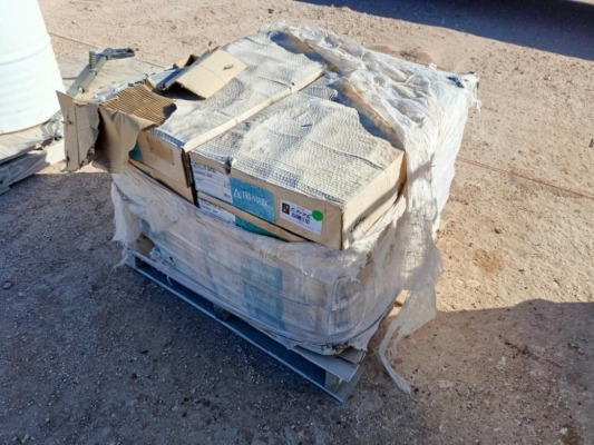 Pallet of Tri-Mark Metalloy EM12KS Welding Wire