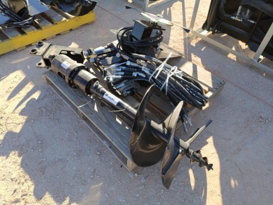 Unused Mini Excavator Attachment Set, Unused Hydraulic Hoses
