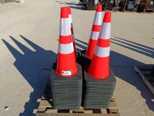 (50) Unused Safety Traffic Cones