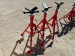 (3) Unused Vevor Folding Pipe Stands w/Wheels - 3