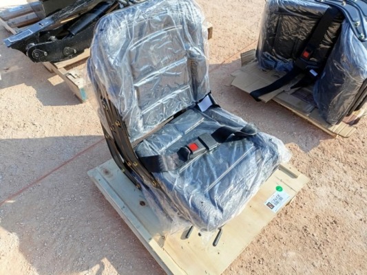 (3) Unused Construction Equipment Seats