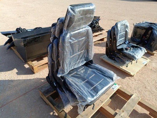 (3) Unused Construction Equipment Seats