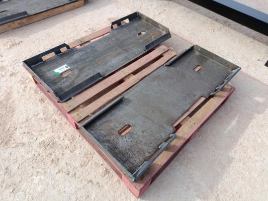 (2) Unused Formed Skid Steer Frames