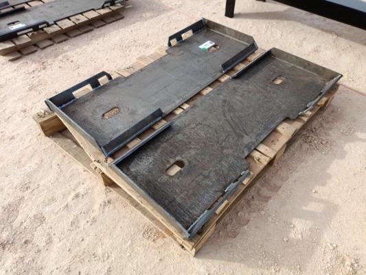 (2) Unused Formed Skid Steer Frames