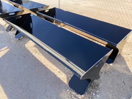 Unused (2) Heavy Duty 90'' Cattle Feeders