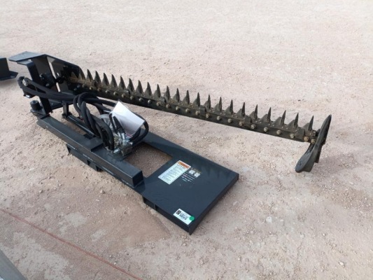 sed Wolverine SBM-12-72W Skid Steer Sickle Bar Mower