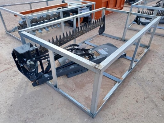 sed Wolverine SBM-12-72W Skid Steer Sickle Bar Mower