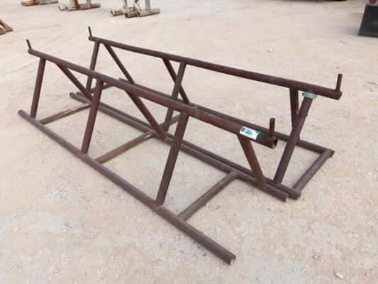 (2) 10Ft Pipe Racks