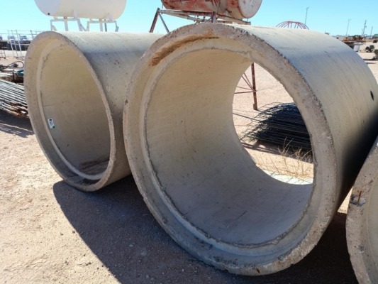(2) 4ft Concrete Culverts