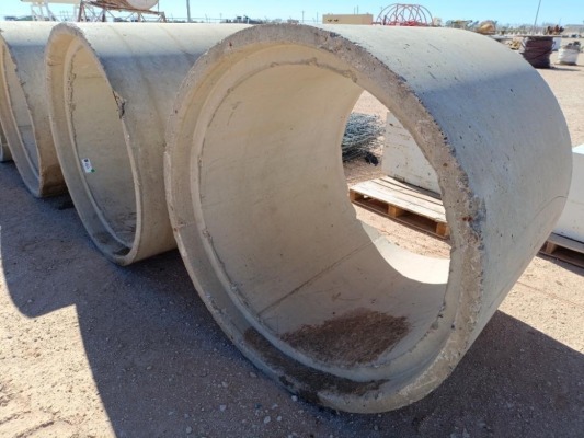 (2) 4ft Concrete Culverts