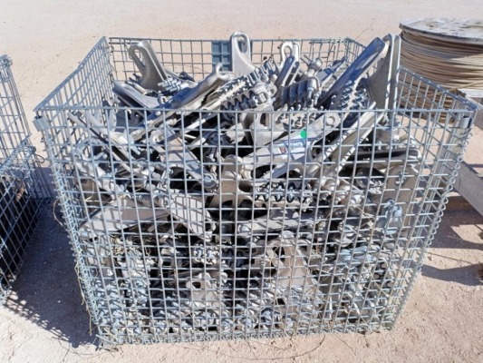 Lot w/ Misc Bolted Dead End Clamps