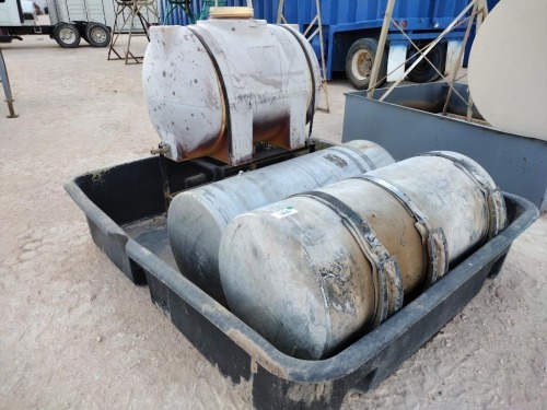 Containment w/(2) Fuel Tanks and (1) Water Tank