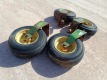 (4) John Deere Cultivator Gauge Wheels - 2