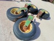 (4) John Deere Cultivator Gauge Wheels - 4