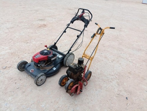 Troy-Bilt Push Mower, Briggs & Stratton 3HP Edger