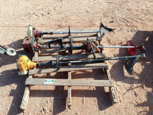 (3) Misc Weed Eaters, Tanaka Gas Powered Drill