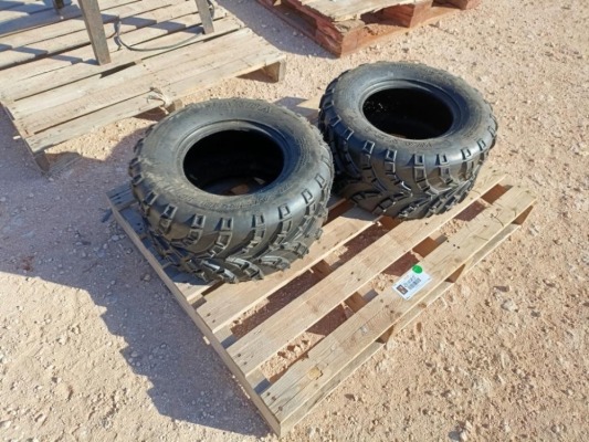 (2) Unused ATV Tires AT22x10-10
