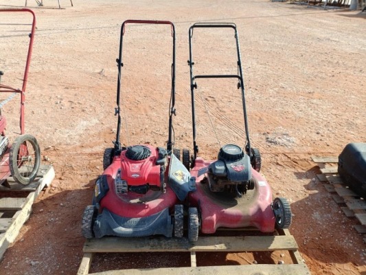 (2) Push Mowers