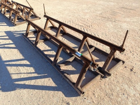 Set of 8Ft Pipe Racks
