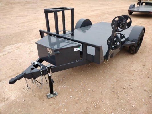Unused Shop Made Welding Trailer