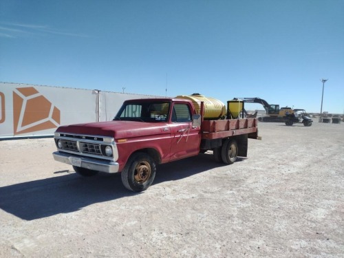 1977 Ford F-350 Flatbed Pickup w/Application Sprayer