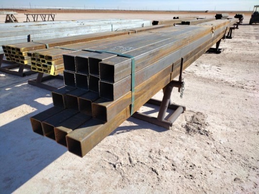 (16) pcs of 4" Square Tubing