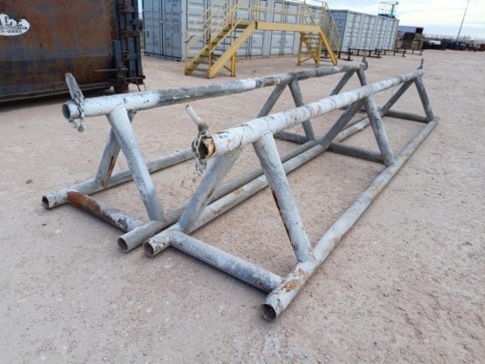 (2) 21Ft Pipe Racks