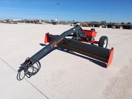 12Ft F12-HP120L Pull Behind Grader