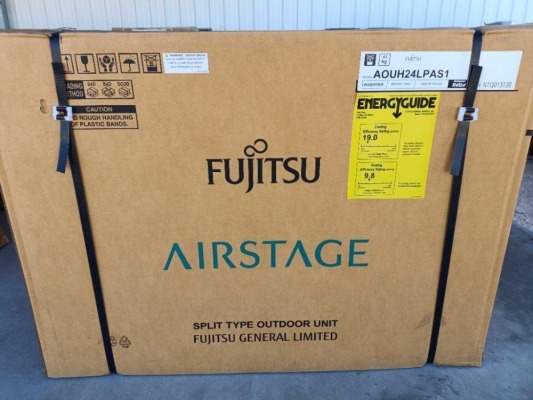 Unused Fujitsu Mini Split, Split Type Outdoor Unit