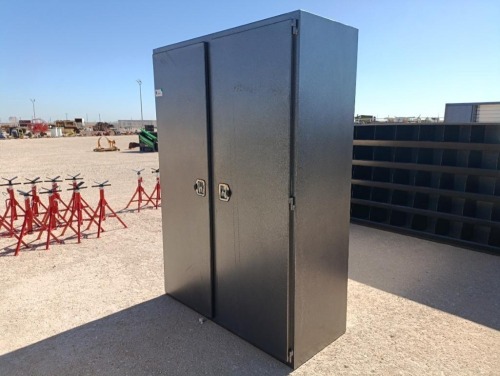Unused 2 Door Storage Cabinet