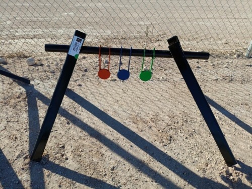 Unused 3/8 in AR500 Gong Shooting Target