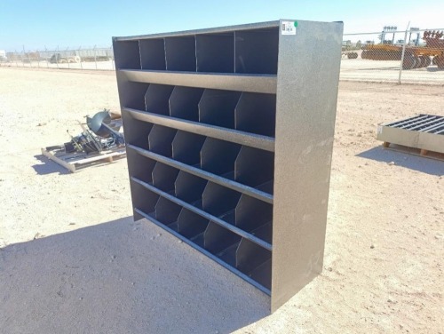 Unused (25 Bin) Metal Bolt Bin