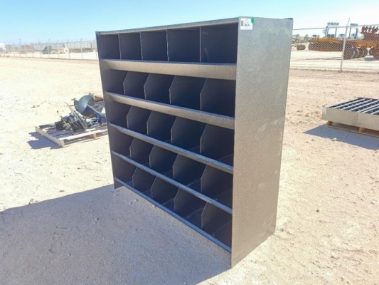 Unused (25 Bin) Metal Bolt Bin
