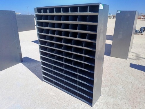 Unused (76 Bin) Metal Bolt Bin