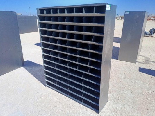 Unused (76 Bin) Metal Bolt Bin