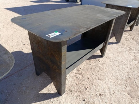 Unused 30'' x 57'' Welding Table w/Shelf (5/16'' Top)