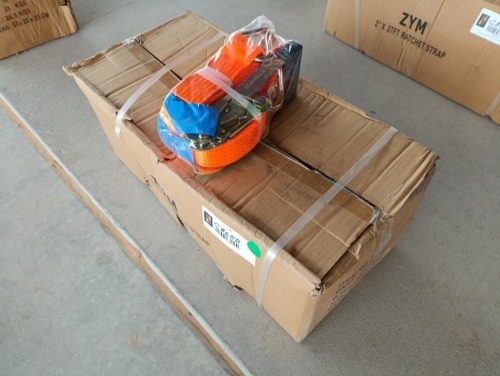 (10) Unused 2'' x 27FT Long Ratchet Straps